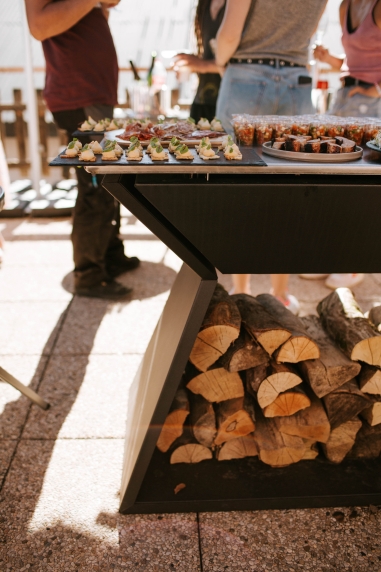 desserte pour l'extérieur