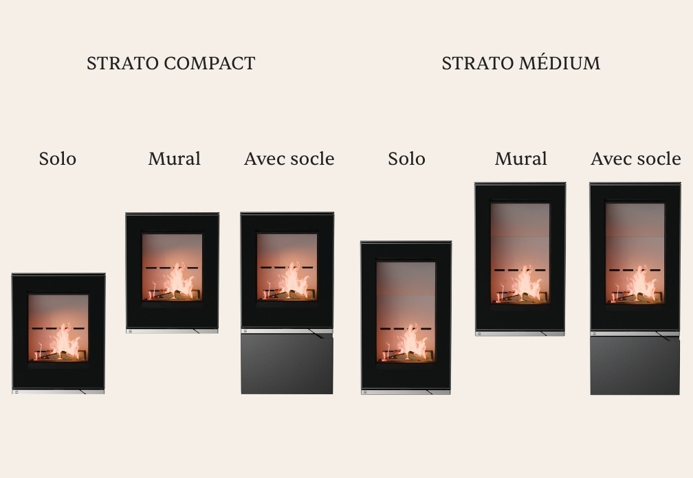 modèle poêle Strato