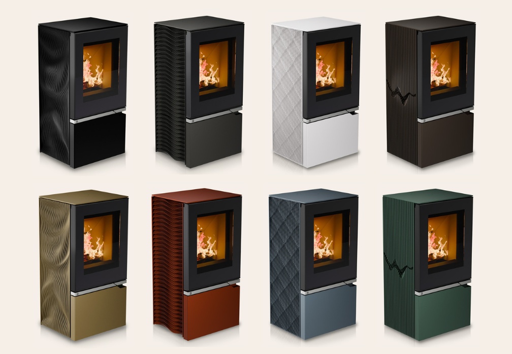 couleurs poêles à bois Strato