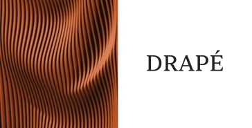 vignette motif drapé