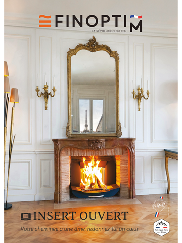 Photo catalogue insert ouvert