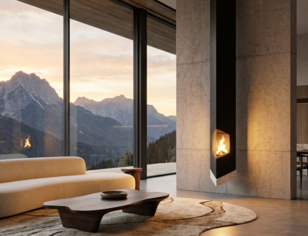 projet cheminée Flama